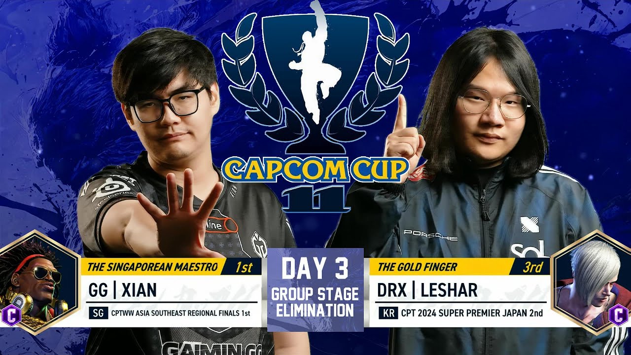 SF6 XIAN VS LESHAR CAPCOM CUP 11 2025 DAY 3