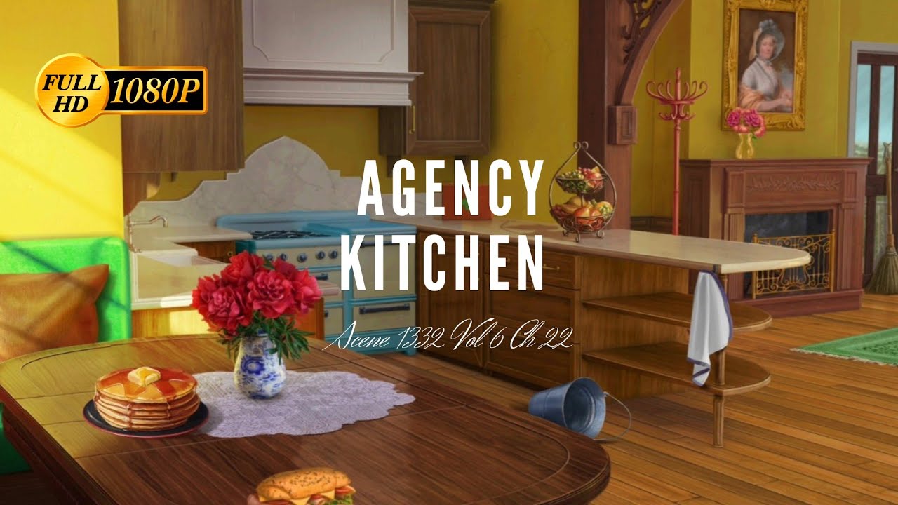 June's Journey Scene 1332 Vol 6 Ch 22 Agency Kitchen *Full Mastered Scene* HD 1080p