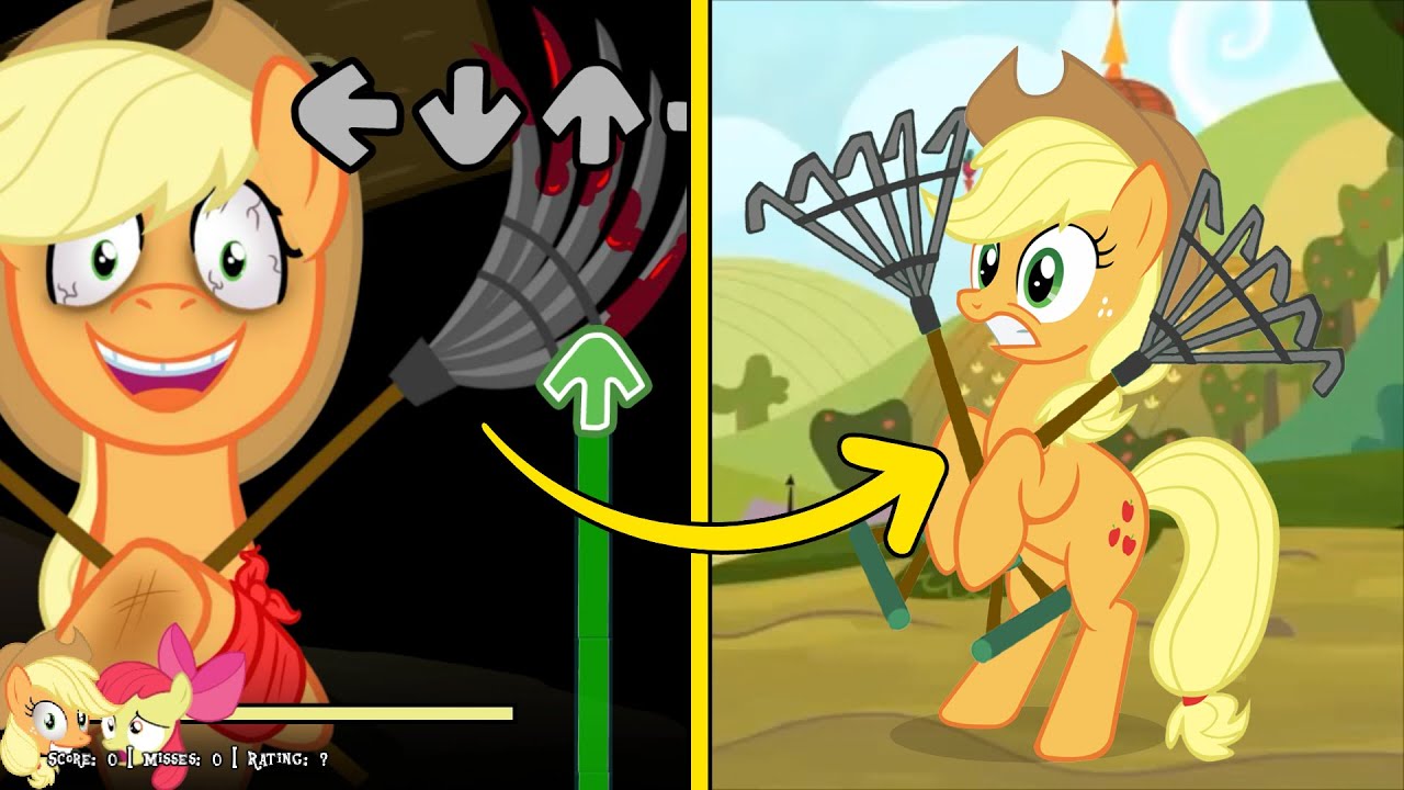 Все ссылки в FNF против Пибби повреждены My Little Pony Malus Update