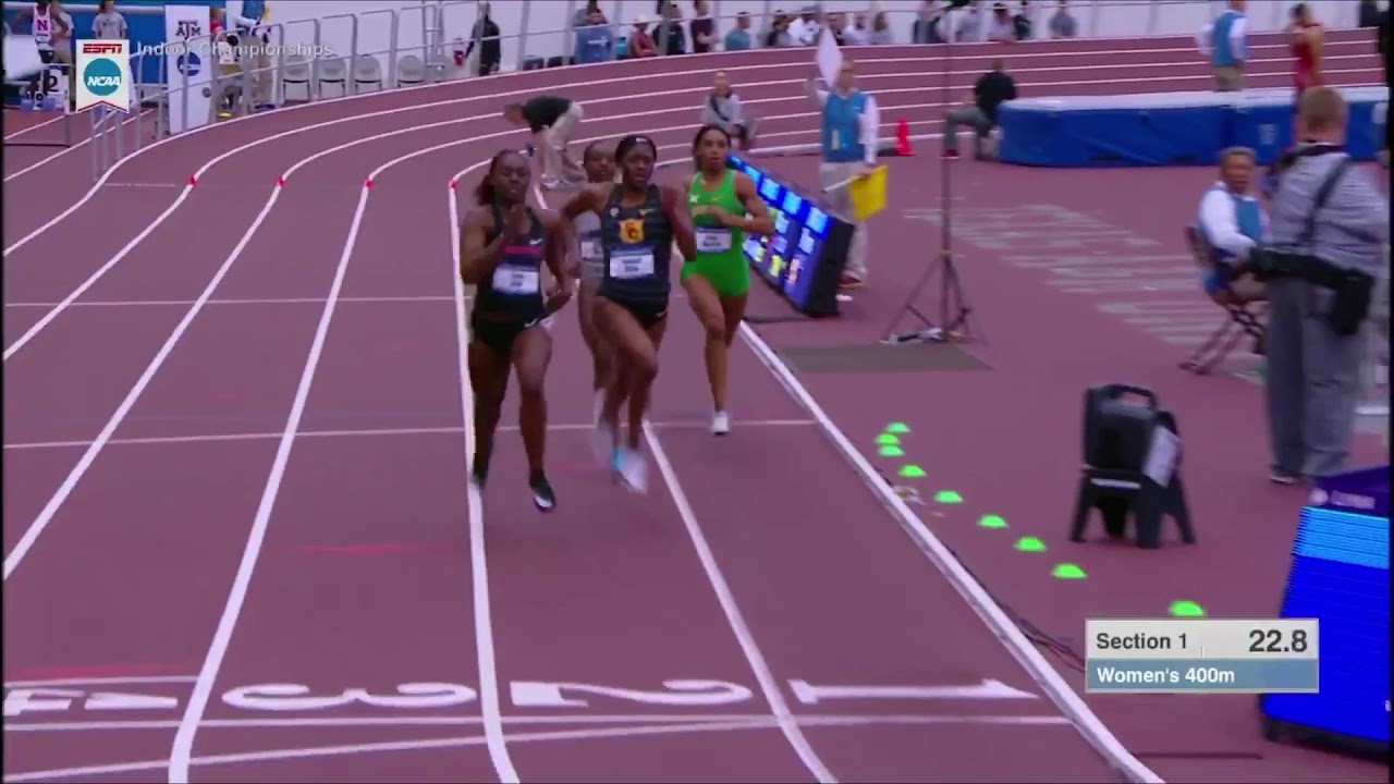 Kendall Ellis - 2018 NCAA Indoor 400m Final