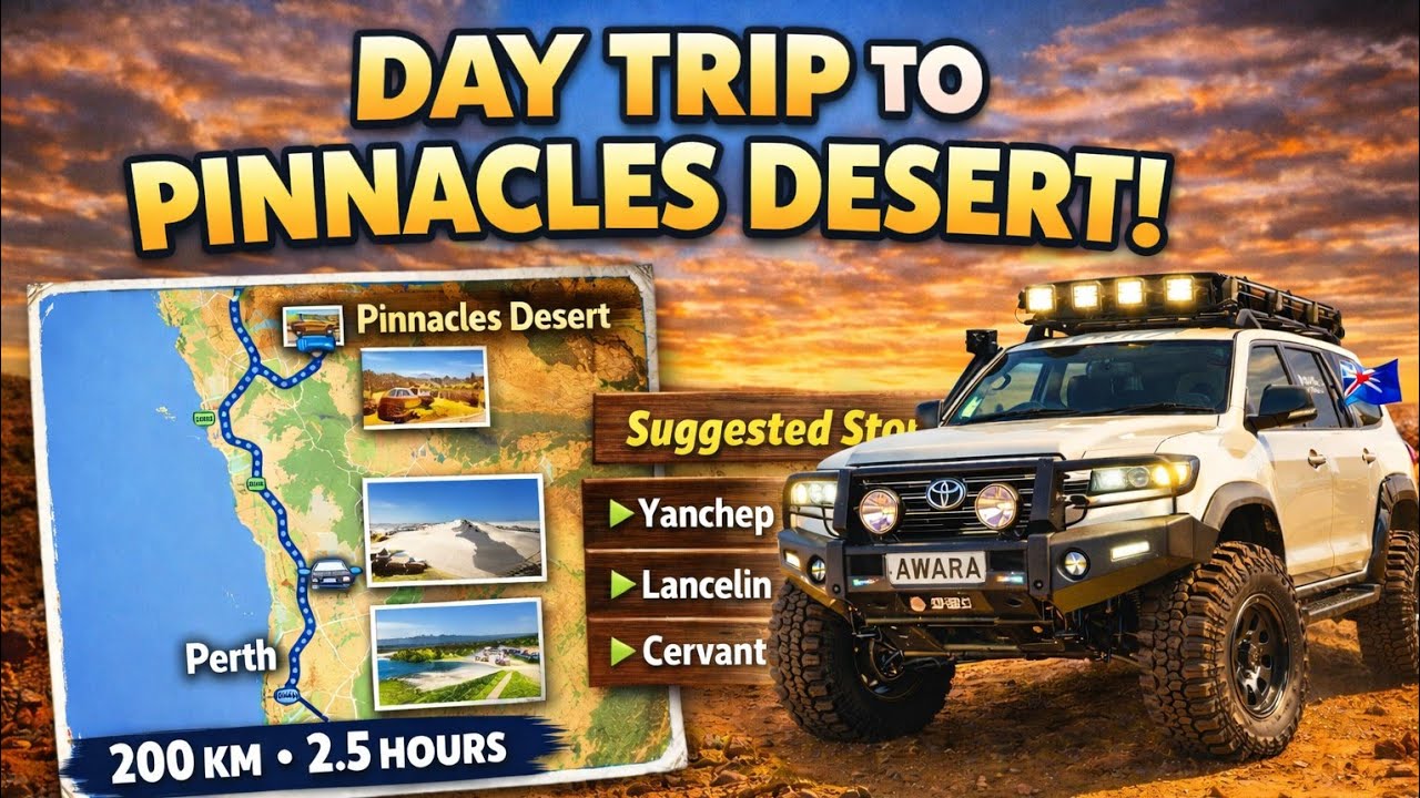 The Pinnacles Desert 🌵 Nambung National Park | Ultimate Perth Day Trip WA