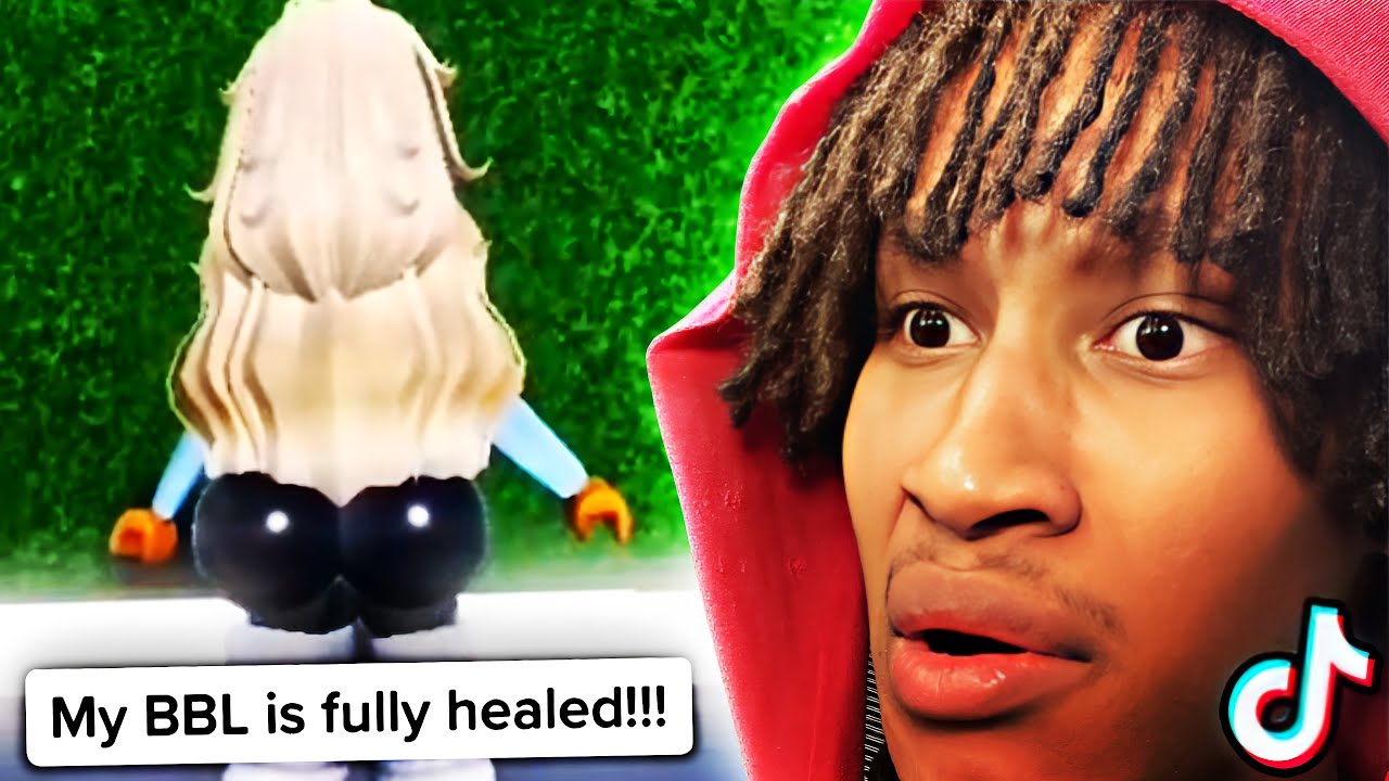 The DUMBEST Cringe Roblox TikToks... (she got a bbl)