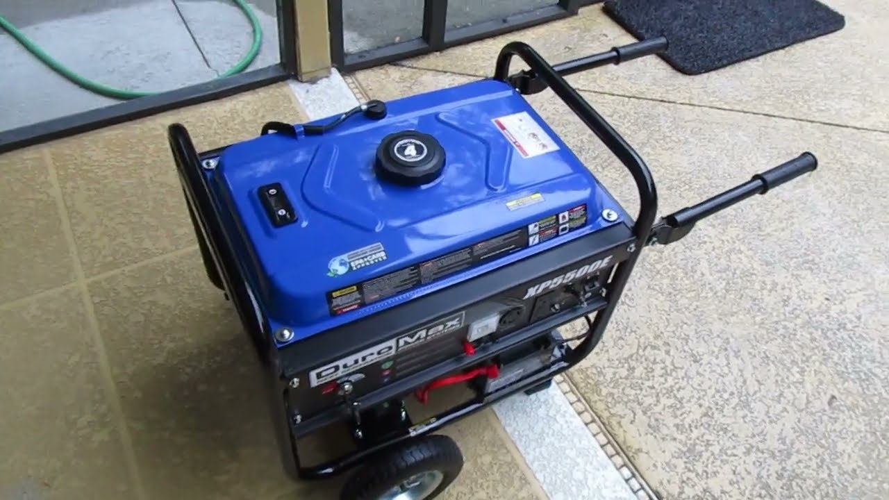 DuroMax Generator 5500E Unboxing, first use Hurricane Ian.