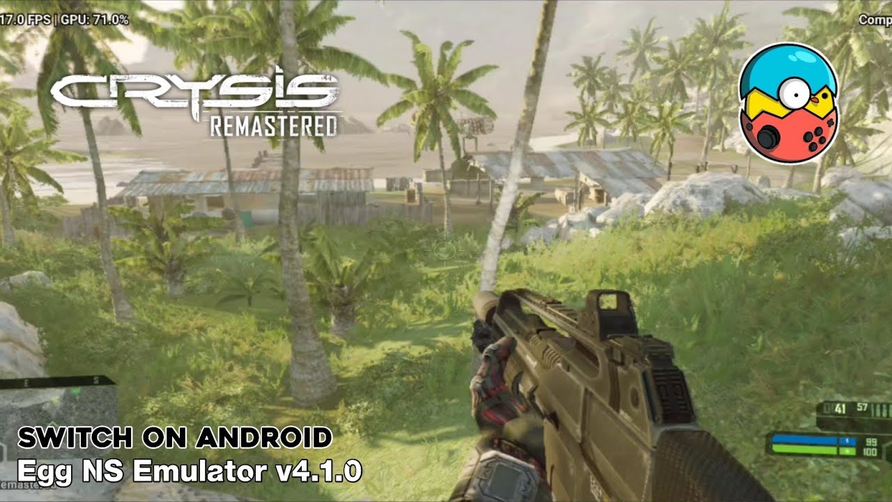 Crysis Remastered (Switch) Android Gameplay | Egg NS Emulator v4.1.0