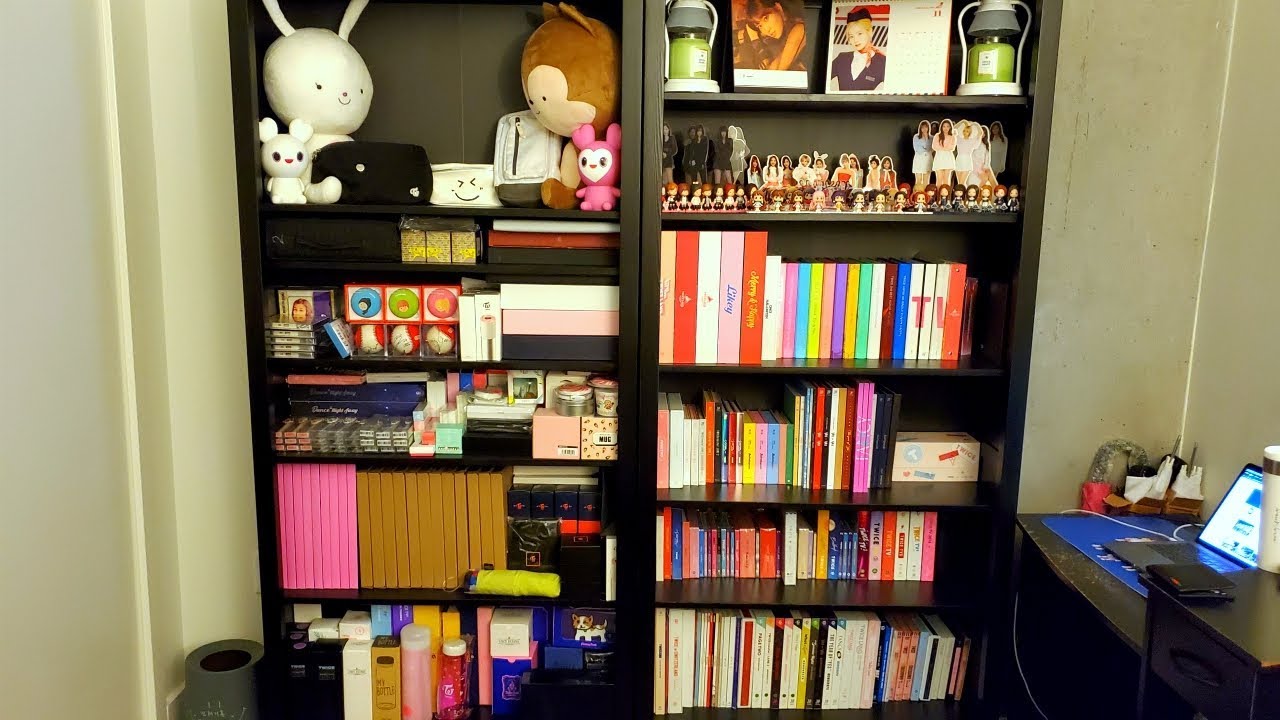 Moving ALL of My TWICE Merch + New Room Setup