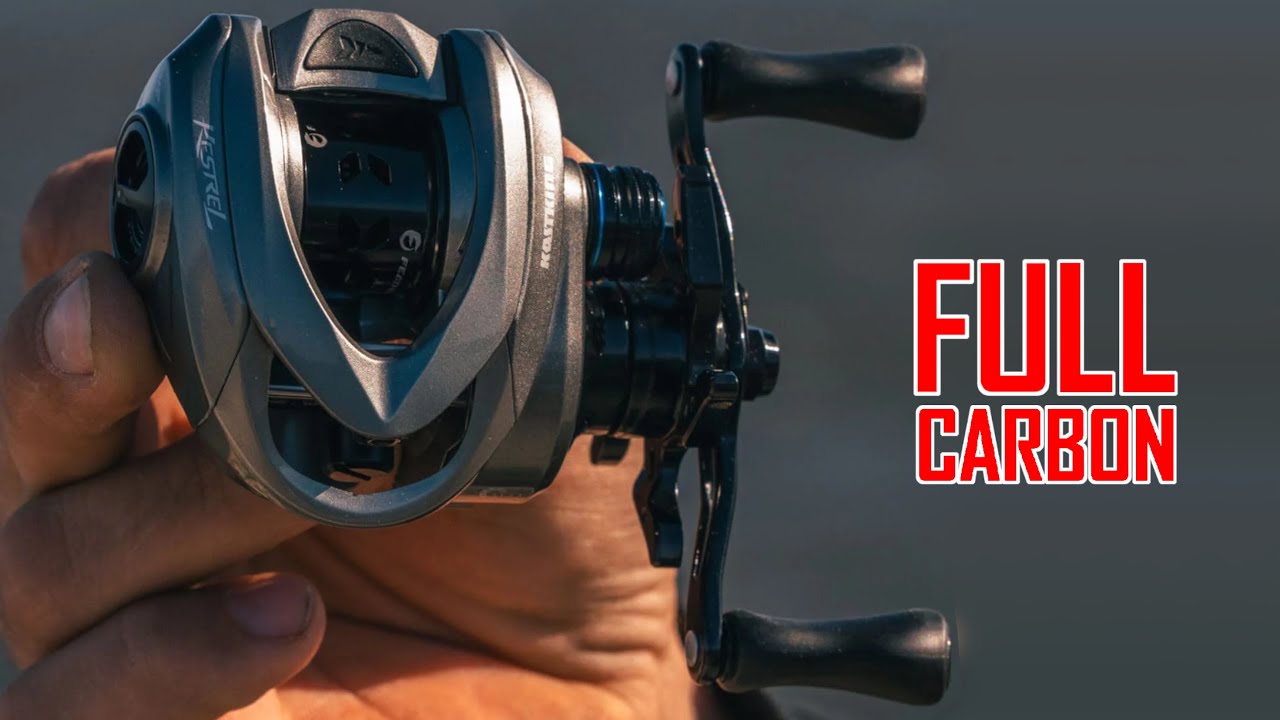 Carbon fishing reel!? KastKing Kestrel BFS review