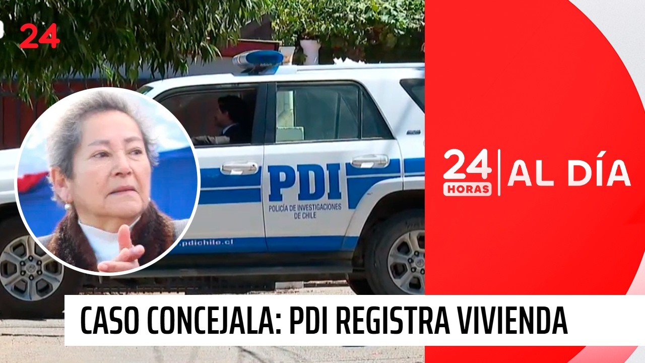 Concejala desaparecida: PDI registra casa donde se la vio por última vez