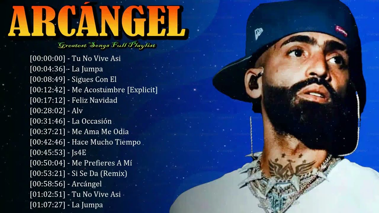 💣🎶 Arc&aacute;ngel - Hard-hitting beats and fearless bars define his 2026 era 🔥💎