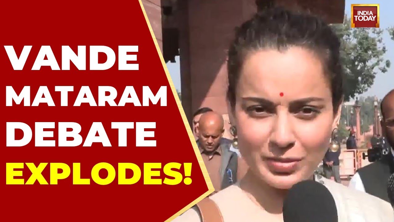Vande Mataram Debate: Kangana Attacks Congress in Parliament | India Today News