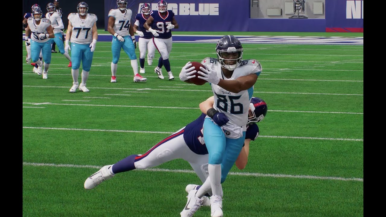 Madden 26 | Франшиза «Теннесси Тайтанс» | 2-й год, 13-я неделя, матч против «Нью-Йорк Джайентс» |...