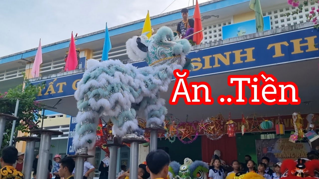 Múa Lân Trung Thu.Lân Đông Anh Đường Biểu Diễn Trường Võ Thị Sáu.Hòa Thành