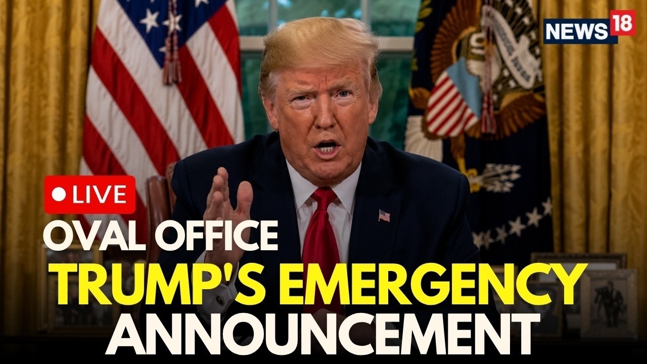 Trump LIVE: Trump Makes a Big Iran Announcement From Oval Office Leaves Iran In Panic | Hormuz War