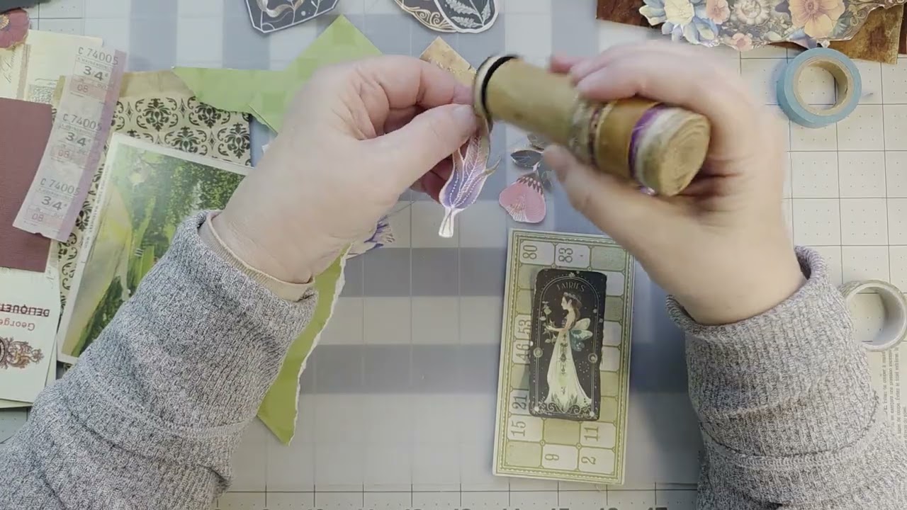 #whatsinmybasket - Dark Fairy Journal Ephemera - #letsmaketogether2026