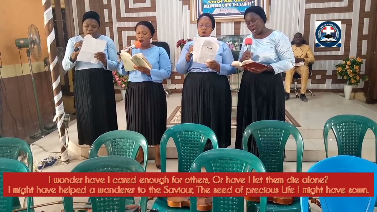 Have I done my best for JESUS - DLCF ABU ZARIA CHOIR. #DLER21 #dclmhq