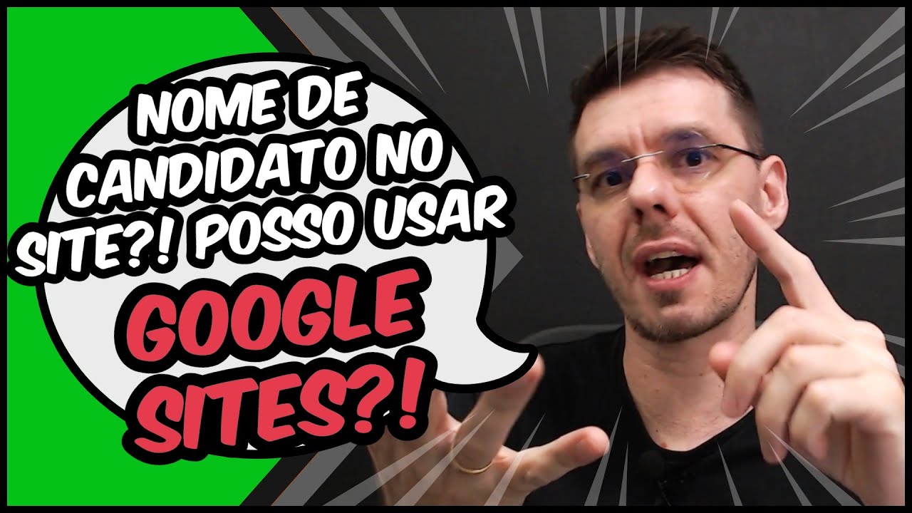 Site precisa ter meu nome de candidato? Posso fazer no Google Sites? | Pol&iacute;tica no Facebook