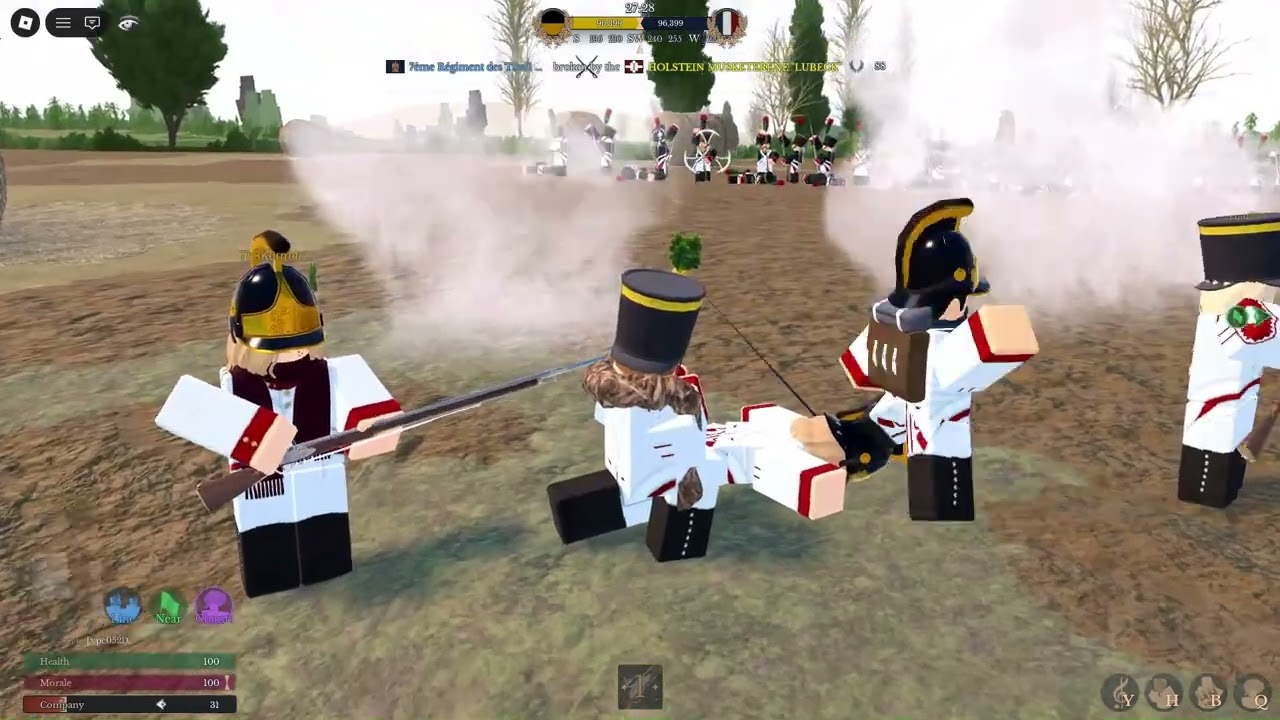Roblox Napoleonic Wars | Nr.1 + MLG + Kongens + Holstein ⚔️ VG + JG