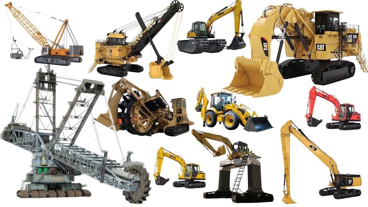 Macam-Macam Excavator Pengeruk || Amphibi, Dragline, Power Shovel, Long Reach, Backhoe, Bagger
