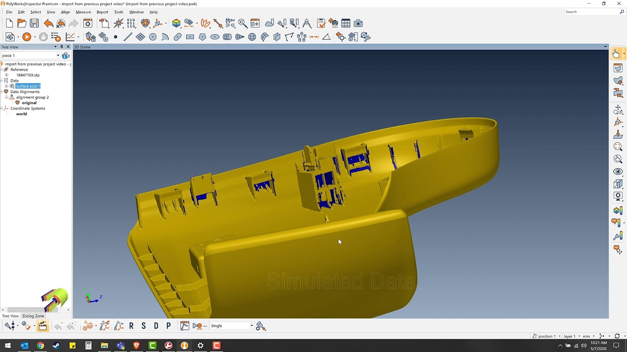 PolyWorks: Tips for Easy Scan Clean Up