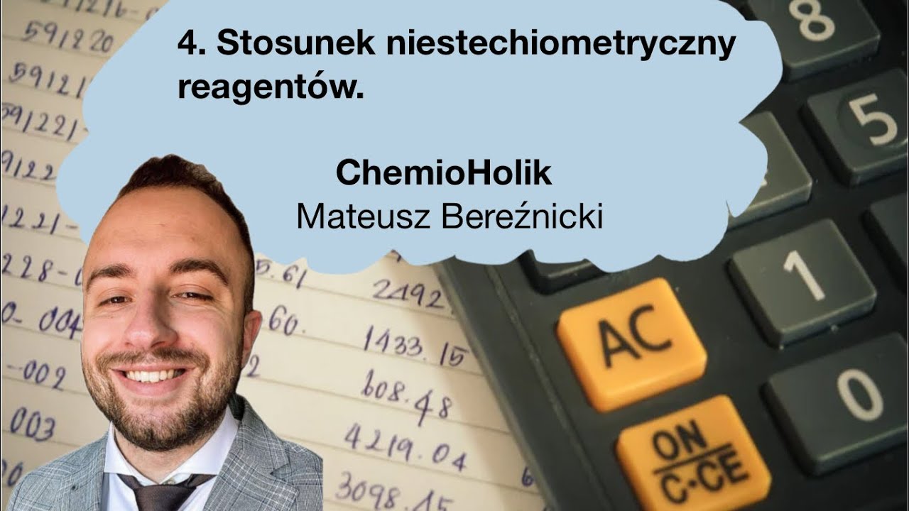 4. Stosunek niestechiometryczny reagentów.