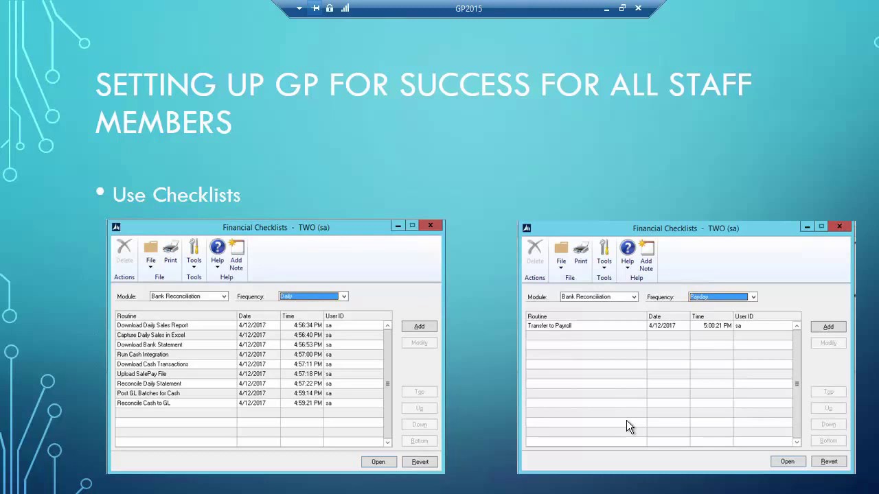 Dynamics  GP Training: How to Set Your System Up For Success
