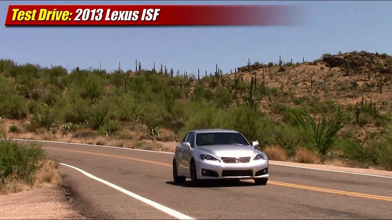 Test drive: 2013 Lexus IS-F