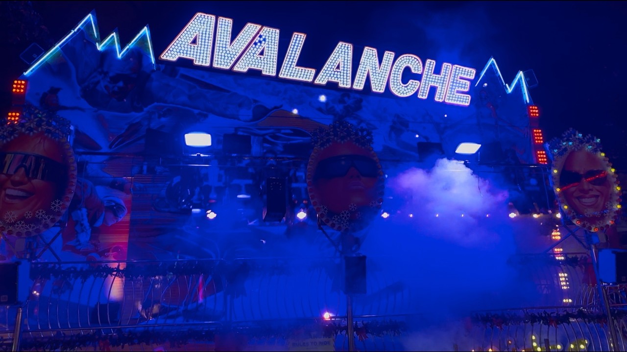 Super Cool Avalanche Ride at The Destination Lakeside England