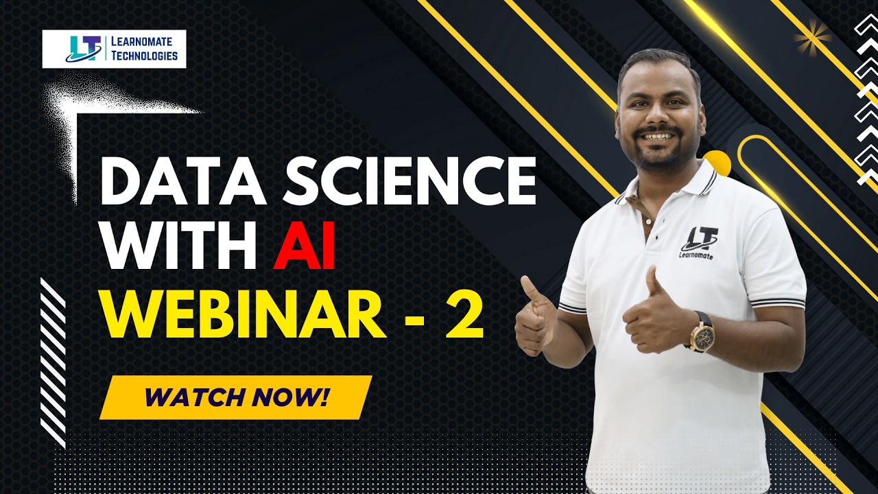 Data Science With GEN AI Webinar: 2 | Learnomate Technologies
