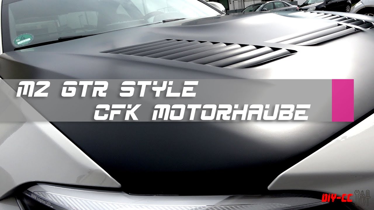 BMW GTR-Style CFK Motorhaube Einbau | M2 Competition #Racing #f87m2