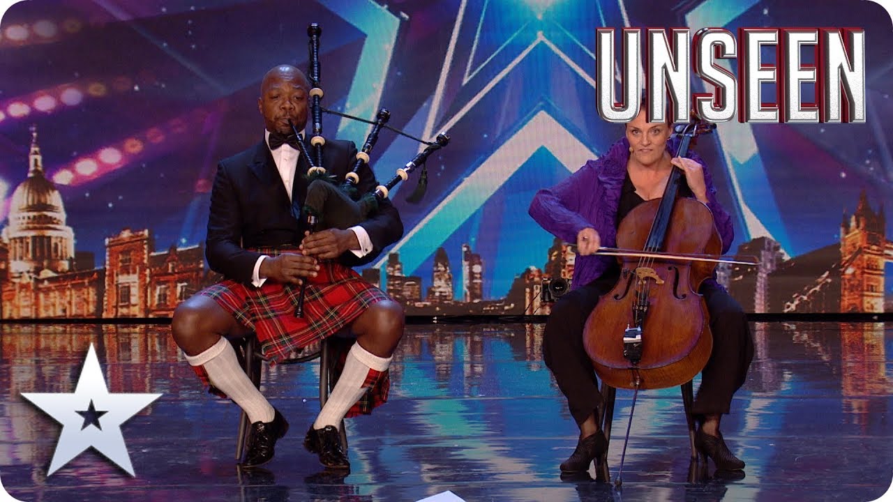 Carrington Brown make SWEET MUSIC in HILARIOUS duet! | Auditions | BGT: Unseen