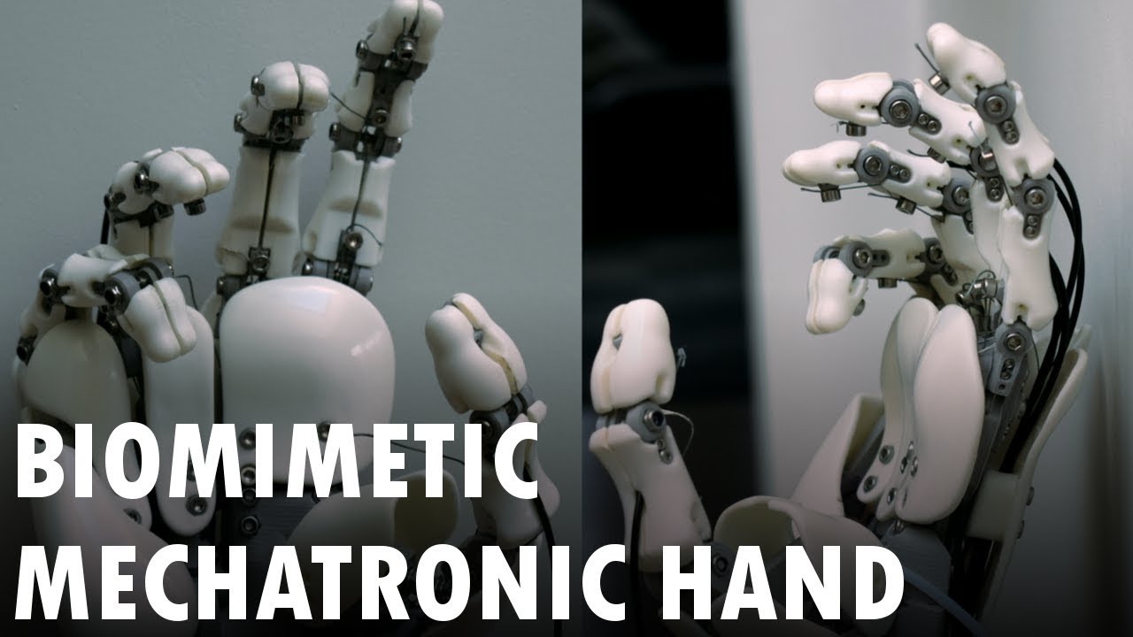 3D Printed Biomimetic Mechatronic Hand Project Presentation