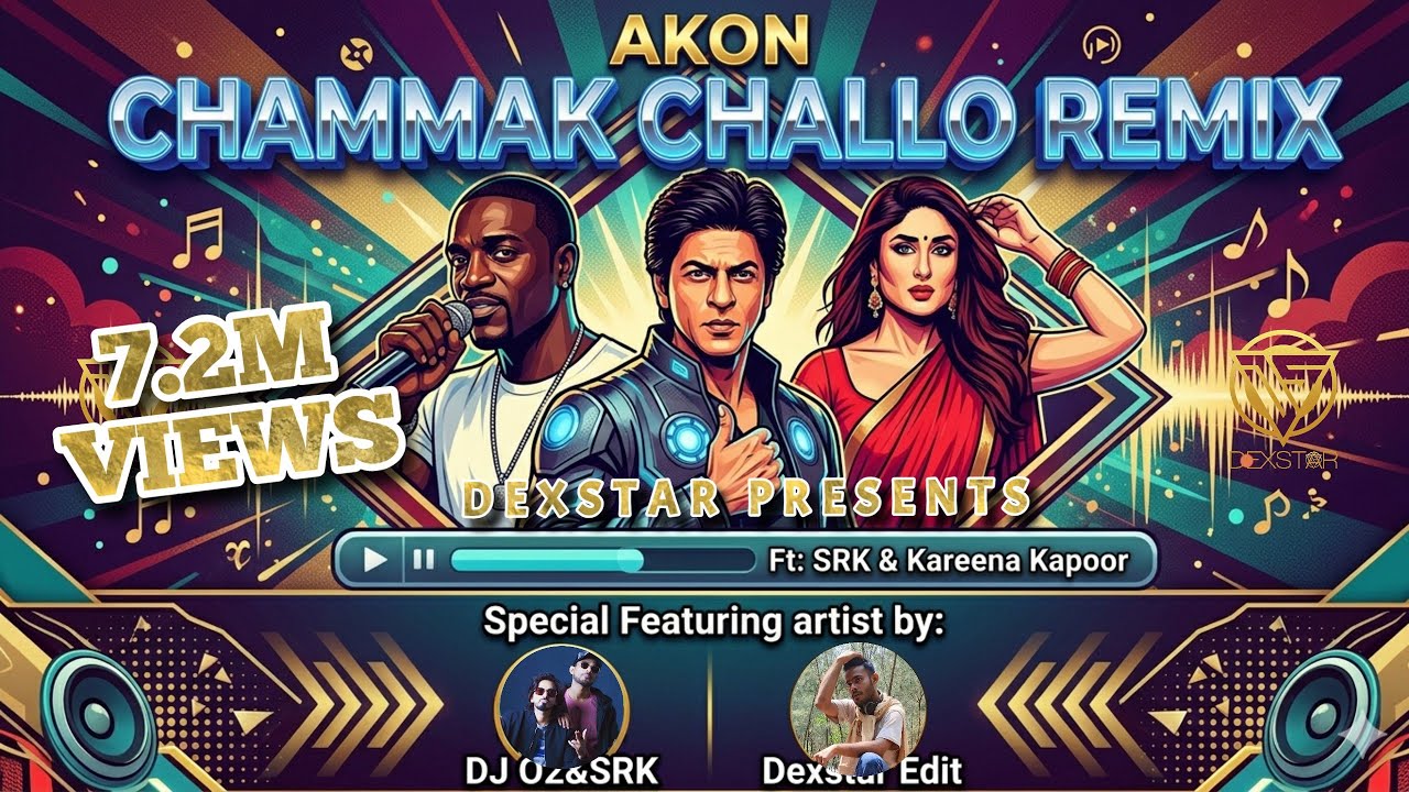 Chammak Challo Remix | Ra.One | DJ O2&Srk X Dexstar