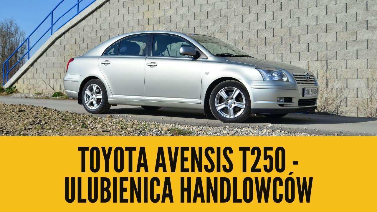Toyota Avensis T25 - ulubienica przedstawicieli handlowych