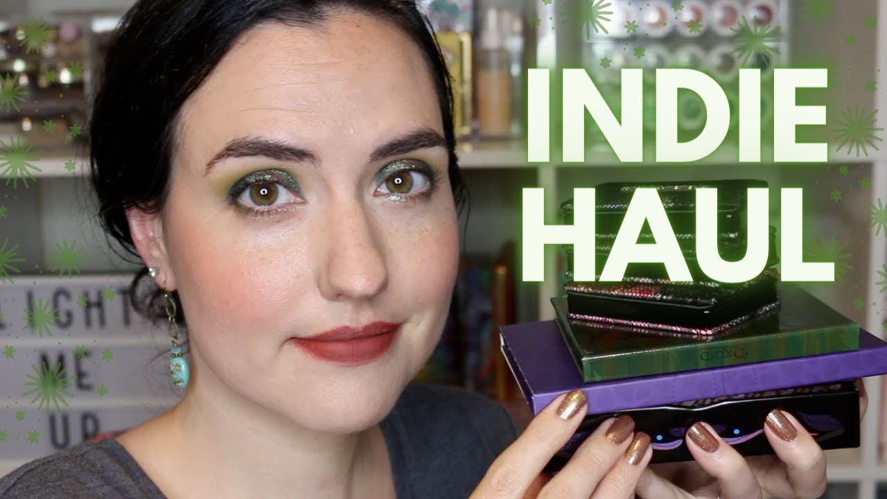 Indie Makeup HAUL 2022 | Kaleidos Smokey Nostalgia, Lethal Nightflower + Fantasy Cosmetica Druid