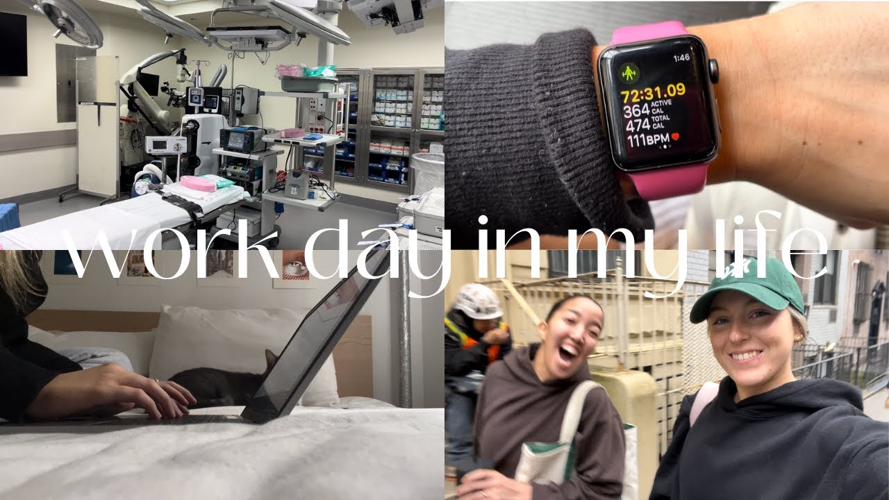 VLOG: work day in my life