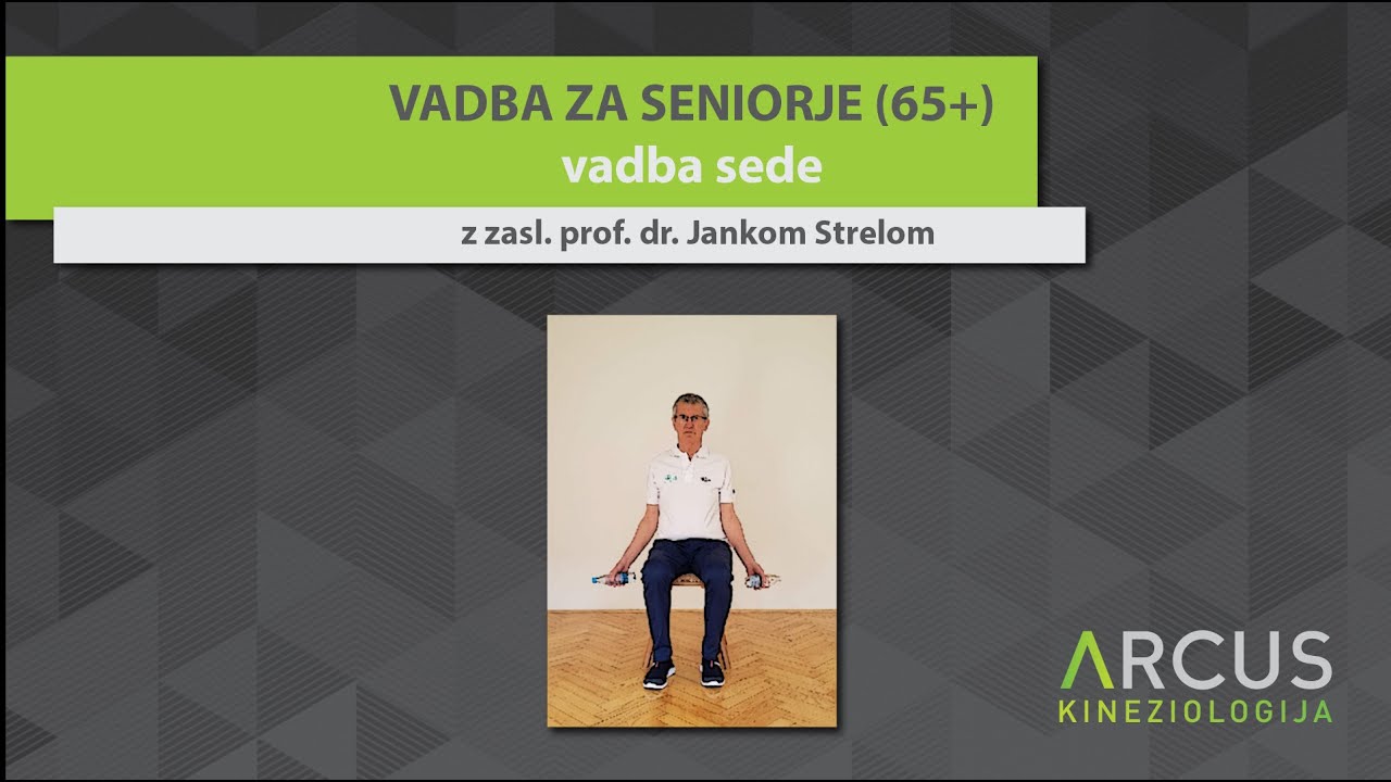 Arcus Medici: Vadba za seniorje (65+) sede