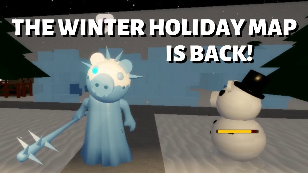 The Winter Holiday Map is BACK! | Frostiggy Showcase | Roblox Piggy