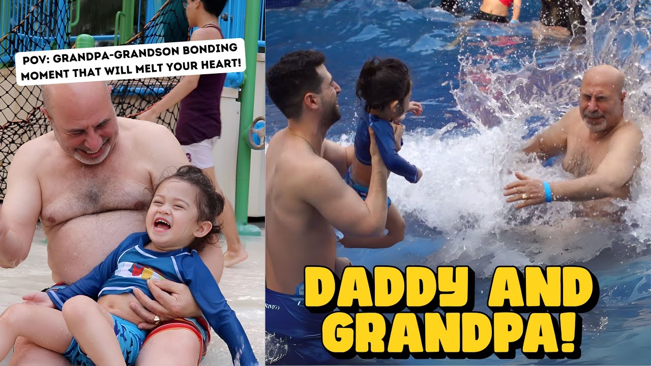 Heartfelt Grandpa-Grandson Moment of Milad and Angry Baba 😍