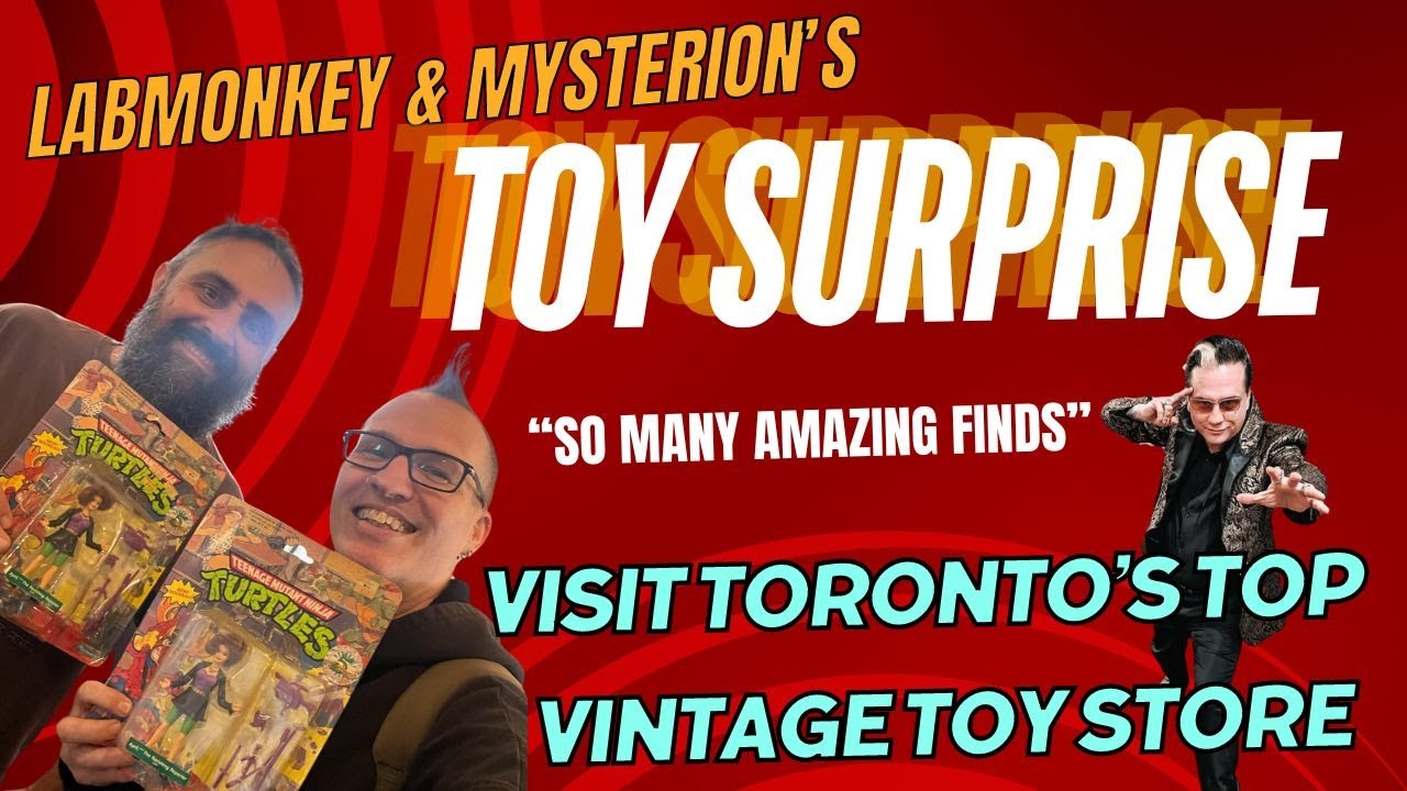 Toy Surprise Episode 9, what did we find at Toronto’s top vintage toy shop?