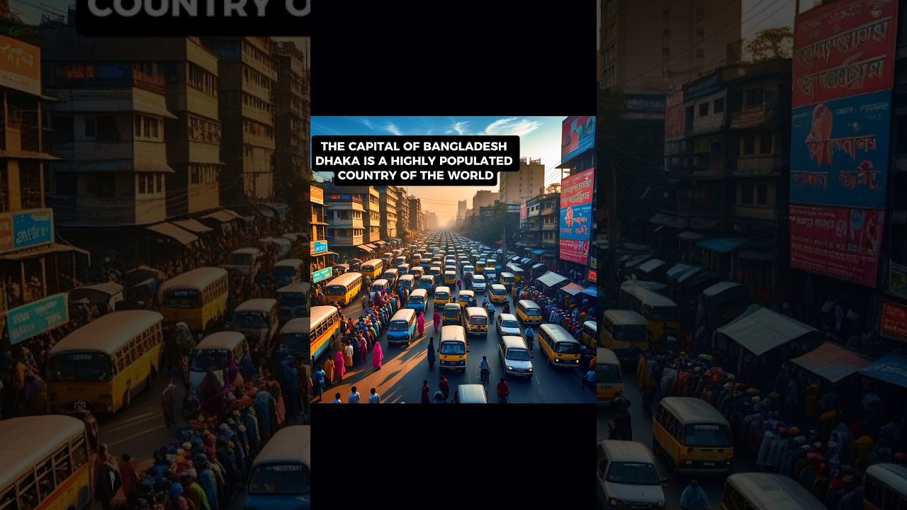 Population problem in Dhaka🥏🛑📌#shortsfeed#newshorts#youtubeshorts#youtube