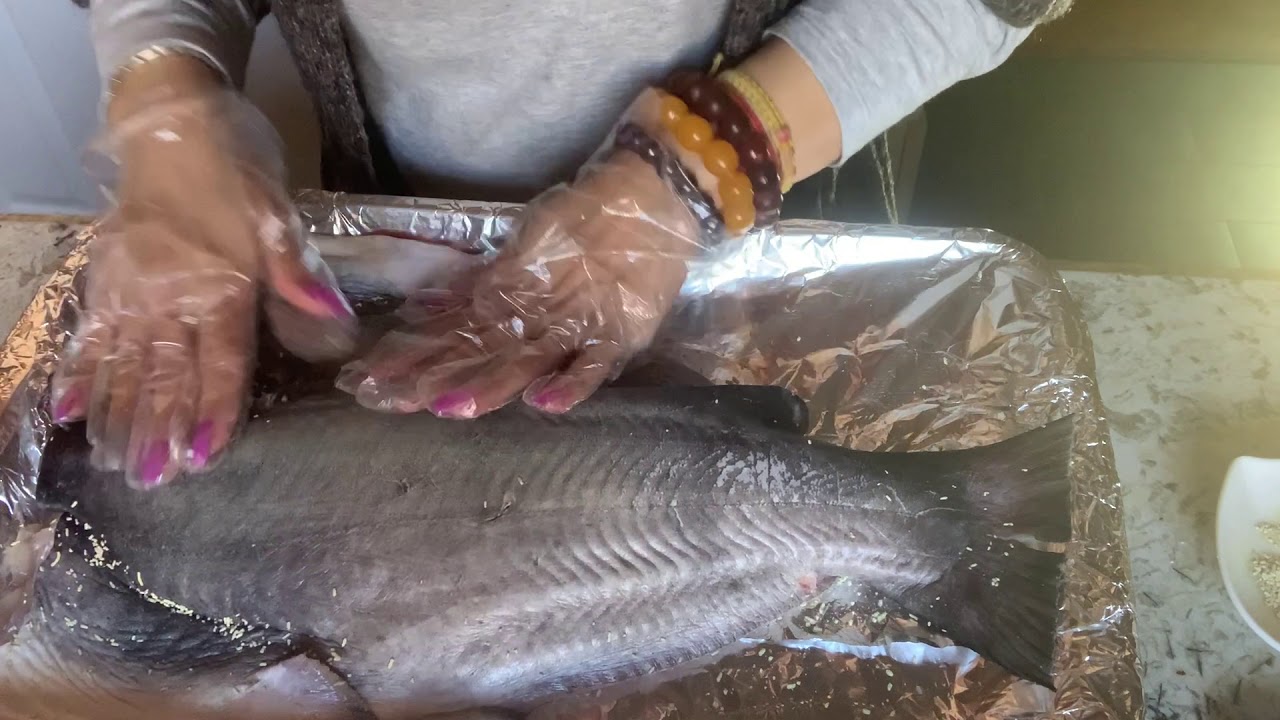 Cá nướng da giòn (Vietnamese Roasted Catfish )
