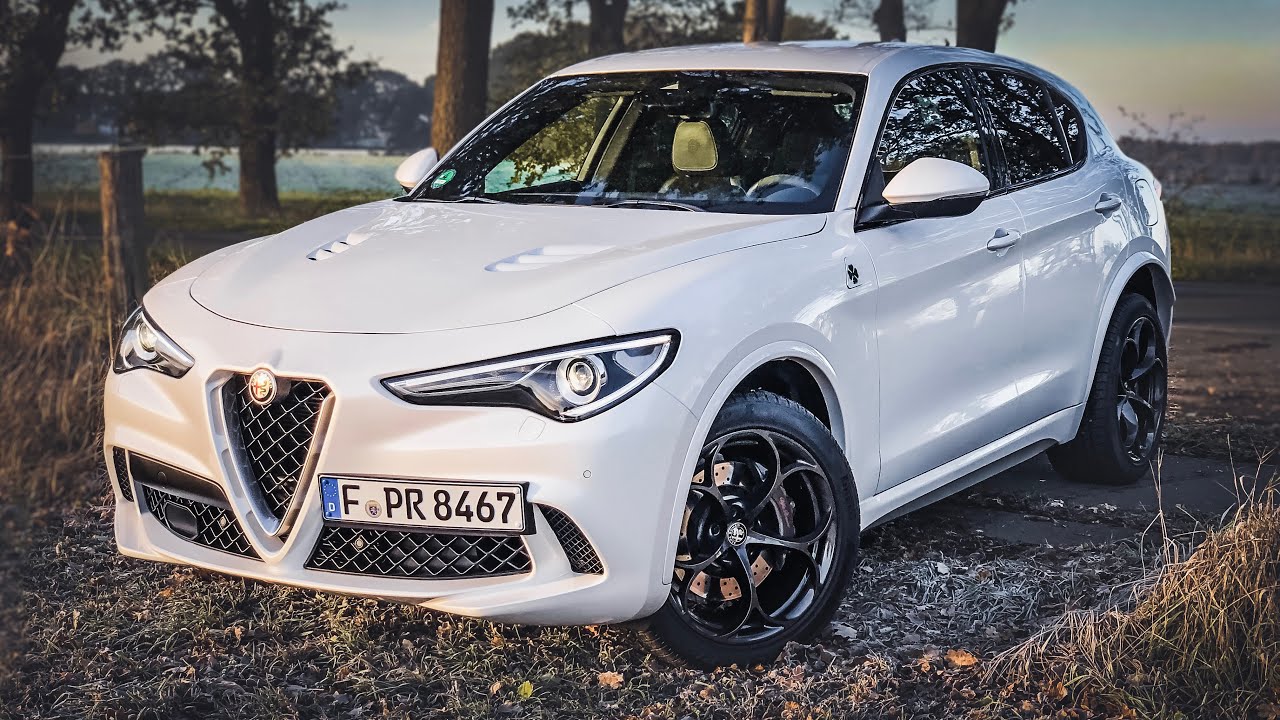 Stelvio Quadrifoglio (510hp) - DRIVE & SOUND!