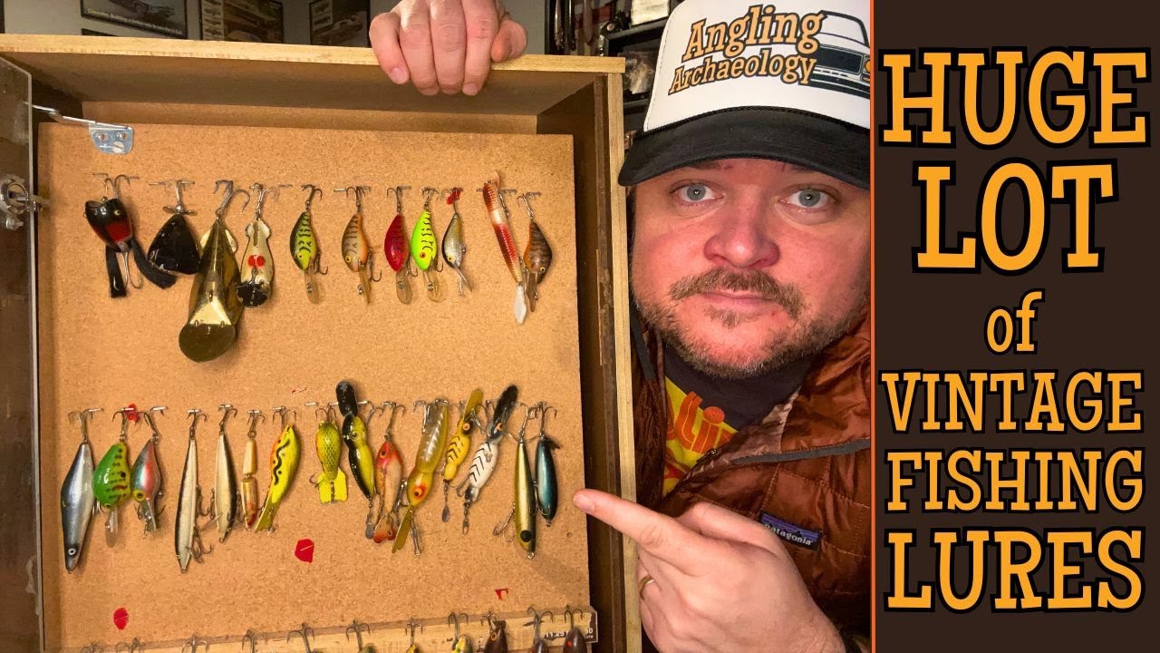 Huge Lot of Vintage Fishing Lure's! - Let's See What I Found!