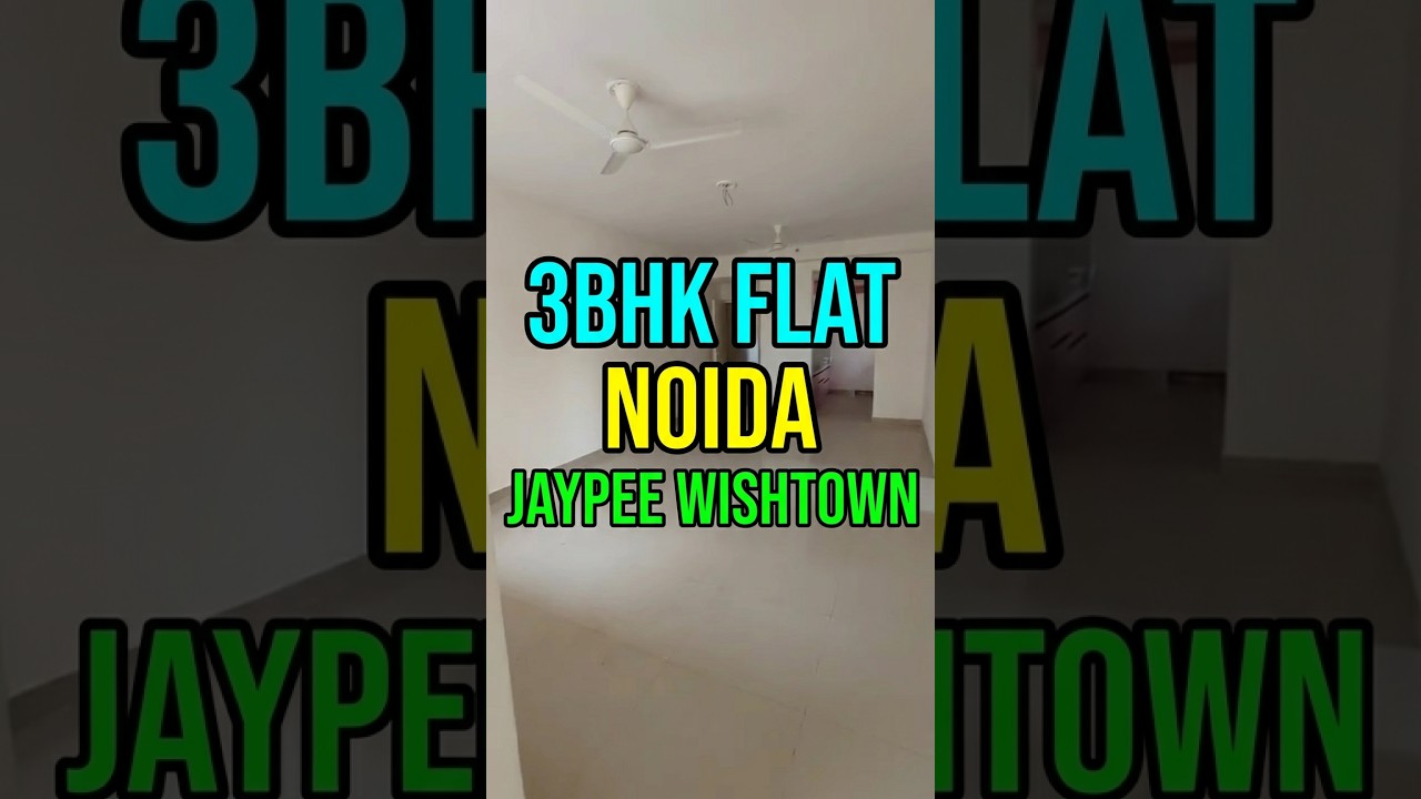 3BHK Flat in Jaypee kosmos Sector 134 Noida | Ready to Move Flats in Jaypee Wishtown |