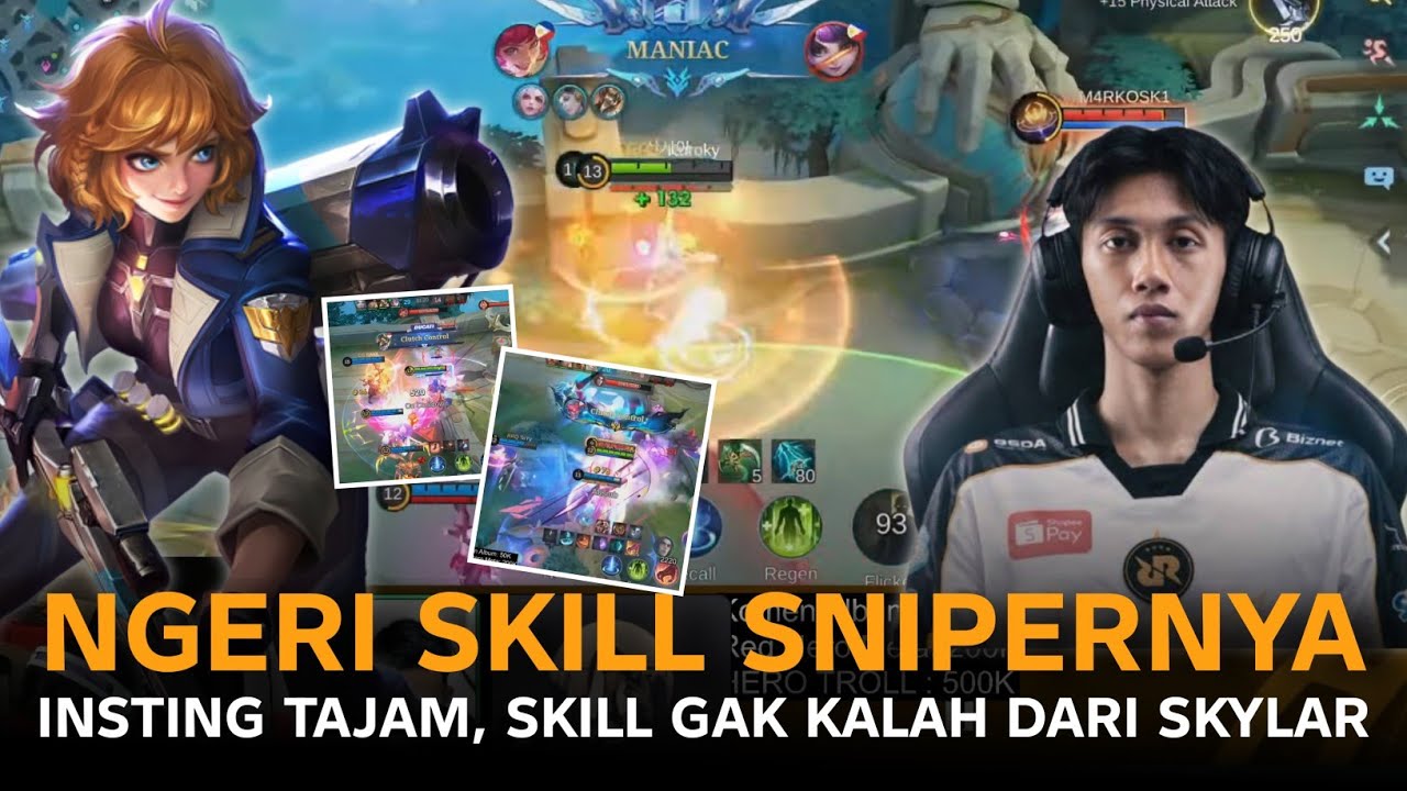 LANGSUNG MANIAC, SKILL KUROKY GAK KALAH SAMA SKYLAR