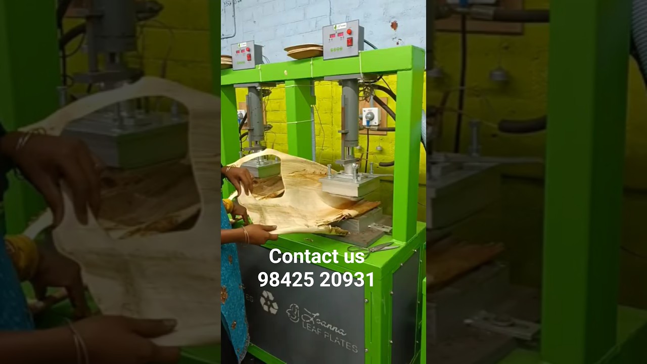 Areca Machine Manufacturing | Areca Plate Making Machine | 9842520931 #viral
