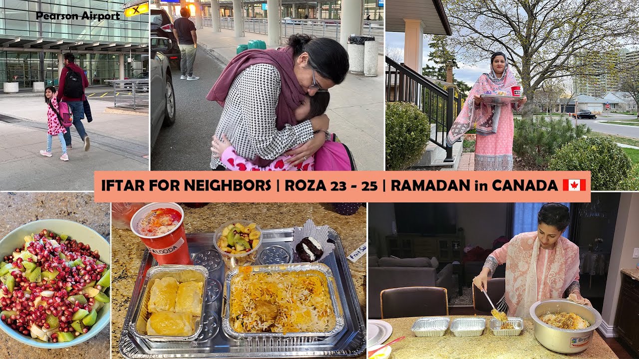 Aj Apne Canadian Neighbours K liye Pakistani Style ki Iftari Banayi | Meri Family Chicago Chali Gayi
