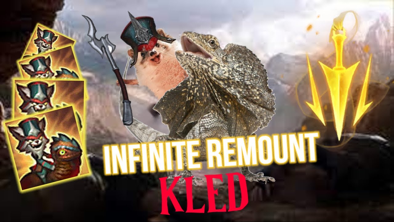 SLAUGHTER ALL ON YOUR LAND and get EVERY remount | Top lane guide: Kled