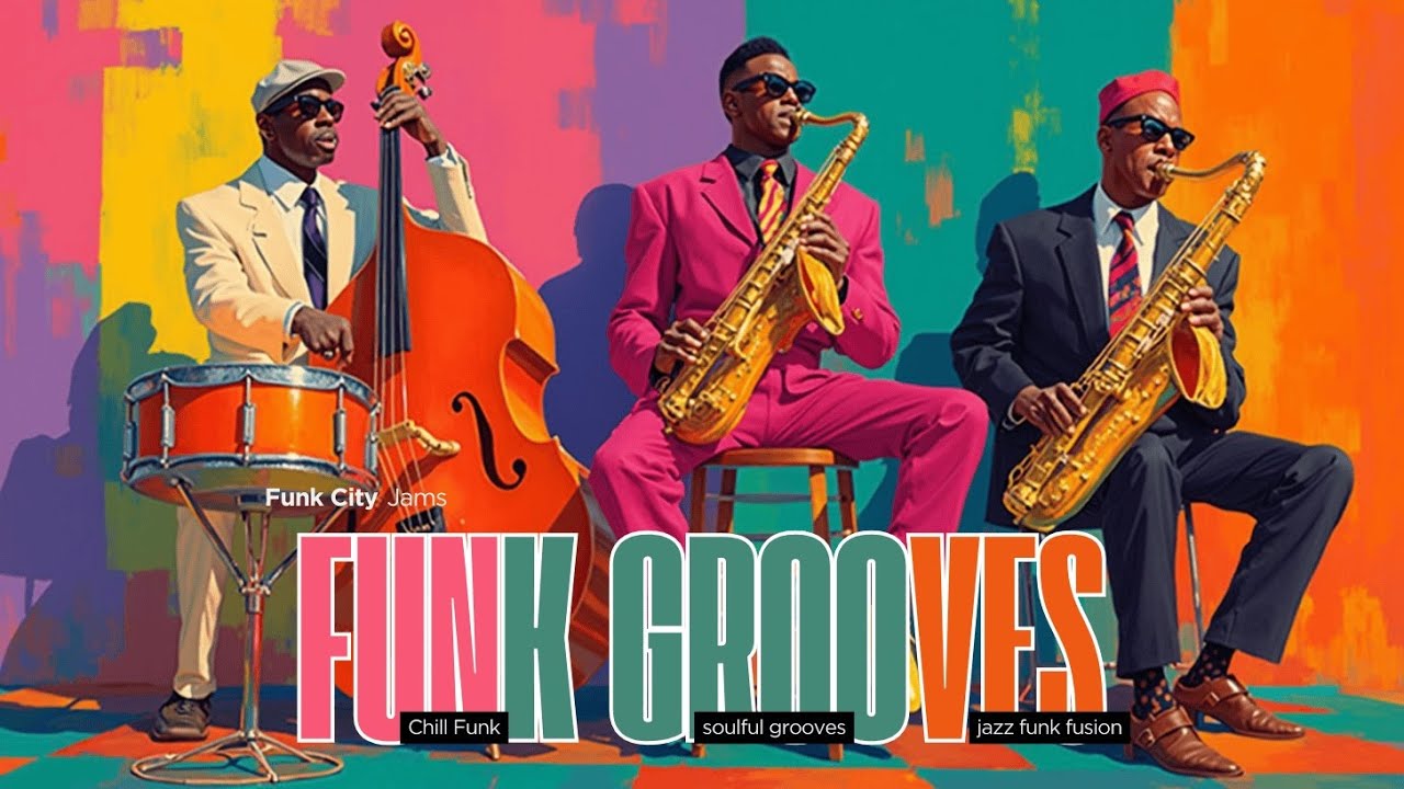 Funky Jazz Funk Mix - Ultimate Groove | Smooth Saxophone & Deep Bass Jams