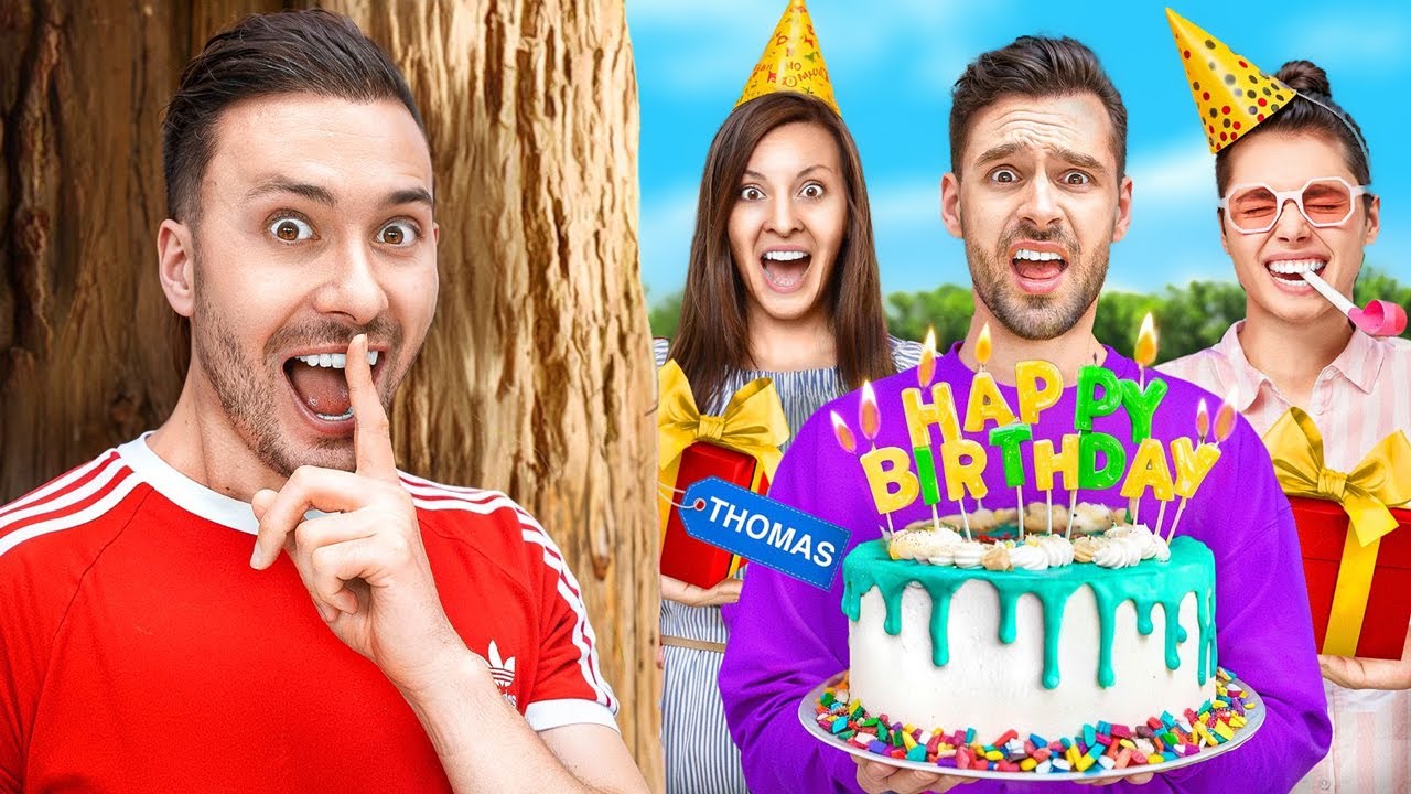1 Dag Doen Alsof Thomas Jarig Is! *Prank*