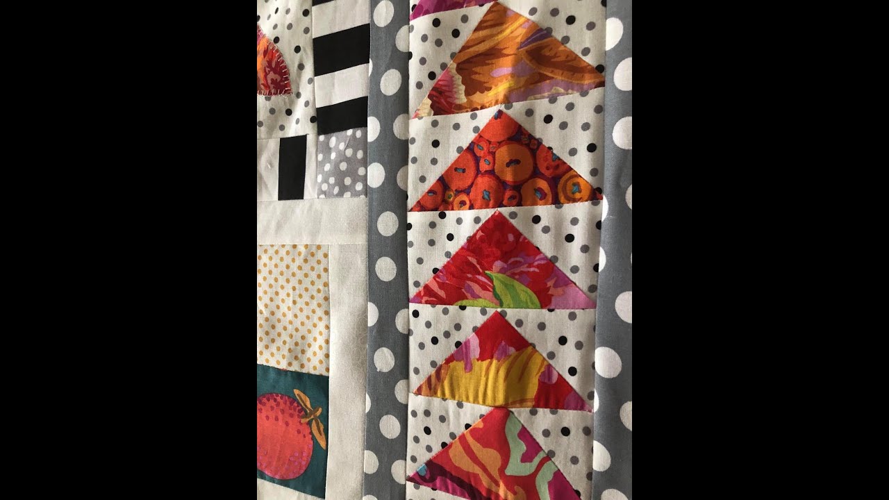FLYING GEESE BORDER ~ Jean's Block Party 2021